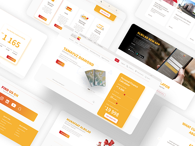 Bank website design