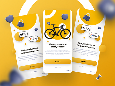 Rental bike app bicycle bike clean design explore figma graphic design ios journey map mobile app navigation onboarding rent rental app ride scooter ui ui design ux