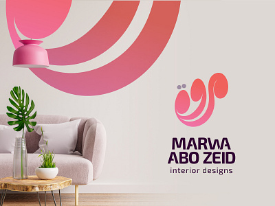 Personal Interior Designer Logo arabictypography brand branding designer interior logo logodesign typography الخليج تايبوجرافي شعار عربي عربي ارت كاليجرافي لوجو لوغو