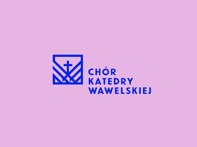 Choir logo choir cross elegant logo logofolio