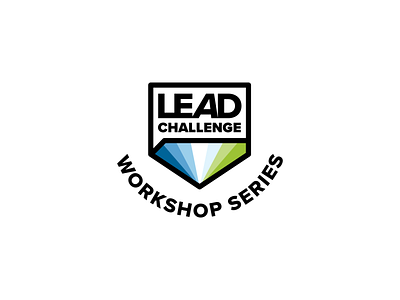 Lead Challenge Workshop Series Badge Logo art badge brand branding clean logo logos vector vectorart