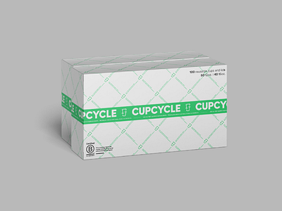 Cupcycle Box Branding art brand branding clean colorful concept design logo logos package design packaging pattern typography vector