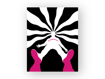 "Back On My Feet" Poster Design art human illustration poster poster design vector vector illustration