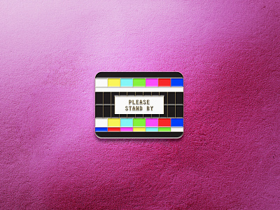 Please Stand by Enamel Pin