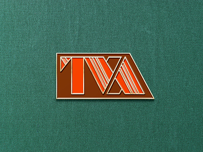 TVA Enamel Pin badge disney enamel pin geometric icon design iconography loki marvel comics marvel studios pin pin design pins time variance authority typography vector