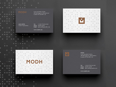 MODH Business Cards