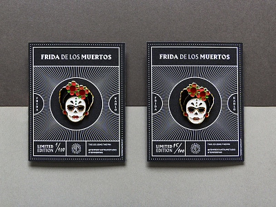 Frida de Los Muertos - Enamel Pin