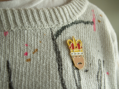 Queen Mercury — Enamel Pin