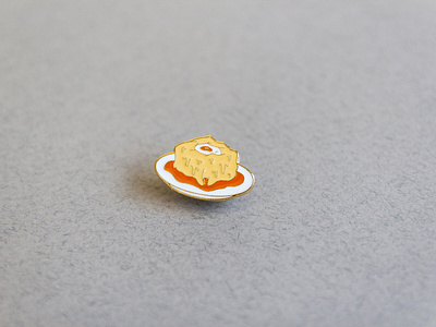 Portuguese Francesinha Enamel Pin