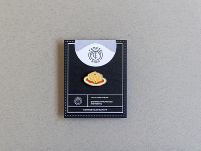 Portuguese Francesinha Enamel Pin