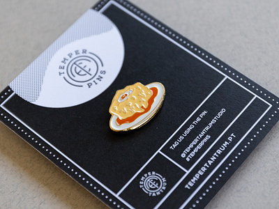 Portuguese Francesinha Enamel Pin