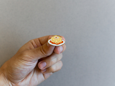 Portuguese Francesinha Enamel Pin