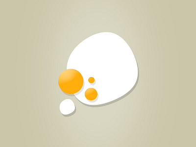 Yellow abstract circle design graphic design illustration photoshop shape white