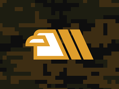 N2 Veterans Mark adobe army behance bold camo color design dribbble eagle flat graphic design icon iconography illustrator instagram logo military profile simple veterans