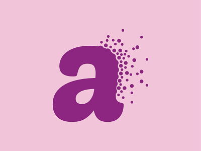 Allergy Testing Logo a adobe allergies allergy bold coalition color design dribbble flat graphic design illustrator logo purple simple type typography