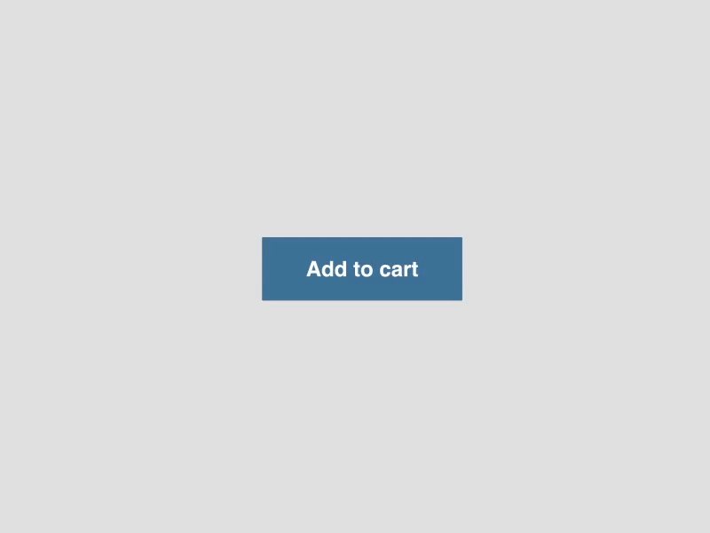 Add to Cart Animation