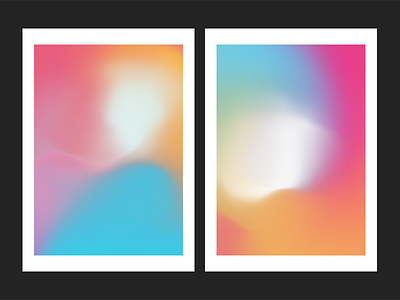 Fluid Gradient Posters abstract fluid gradient gradients poster