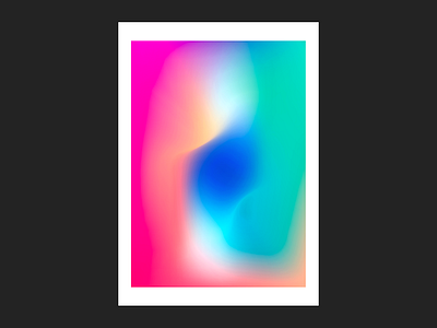 #2 Gradient flow abstract flow fluid gradient gradients poster