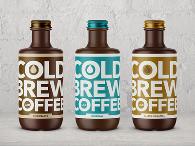 Cold Brew Coffee Lab: Brand Packaging