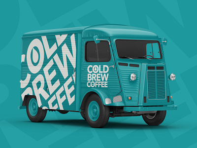 Cold Brew Coffee Lab: Vehicle Wrap