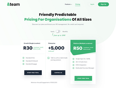 UI - Pricing Table animation branding design illustration mobile typography ui ux web website