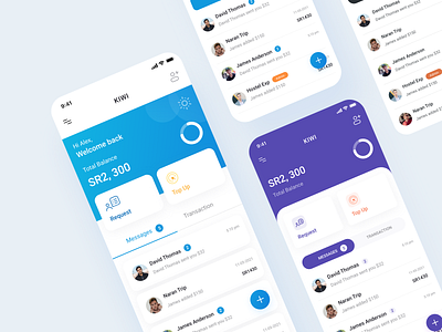 Kiwi App - User Interface Design by Nurul H on Dribbble