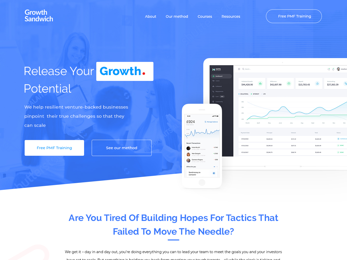 business growth website design