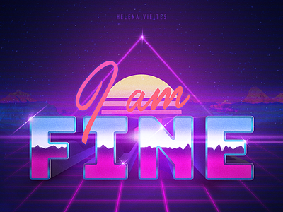 I'm really fine - 80's inspired