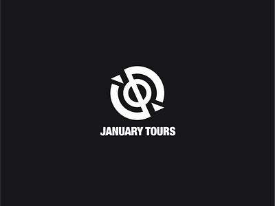 Logo a day 038 - January Tours adventure everyday logo a day logo design logo inspiration north pole south pole tours