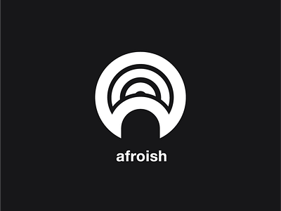Logo a day 040 - Afroish adobe illustrator branding everyday geometric logo logo a day logo design logo inspiration logos