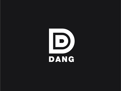 Logo a day 048 - Dang branding dang everyday geometric logo logo a day logo design logo inspiration logos