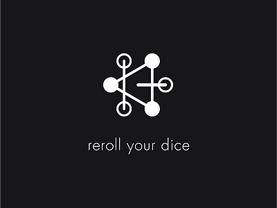 Logo a day 051 - Reroll Your Dice