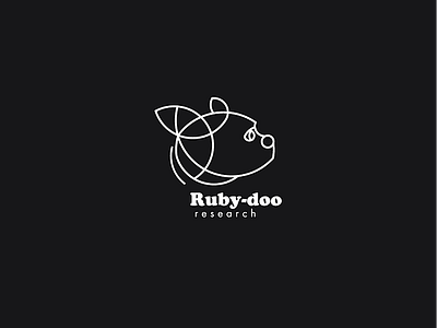 Logo a day 052 - Ruby-doo Research