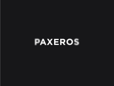 Logo a day 054 - Paxeros