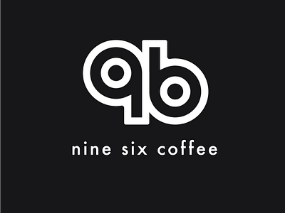 Logo a day 055 - Nine Six Coffee 22 shapes coffee everyday geometric logo logo a day logo design logo inspiration