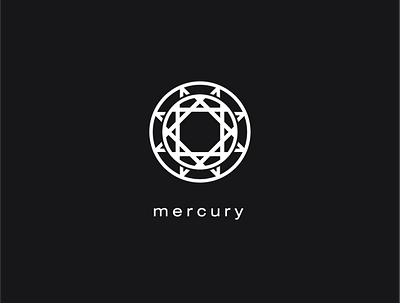 Logo a day 064 - Mercury everyday geometric icon design logo a day logo design logo inspiration space space body