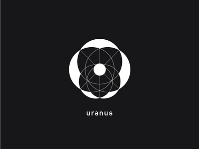 Logo a day 070 - Uranus everydays icon icon design icon inspiration logo logo a day logo inspiration logodesign planets solar system uranus