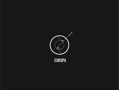 Logo a day 076 - Europa eruopa icon design icon inspiration logo logodesign moons space