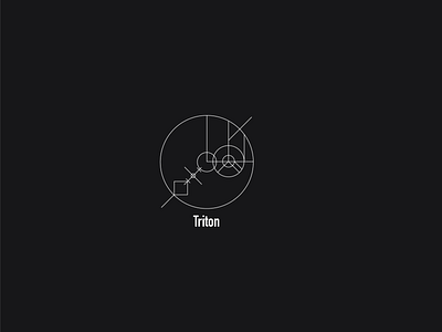 Logo a day 090 - Triton