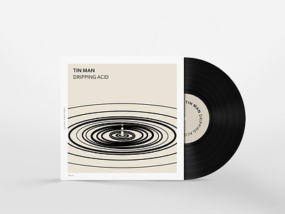 Dripping Acid acid album concept cover cover art djs drop minimal minimalism sleeve techno tinman vinyl vinyl cover