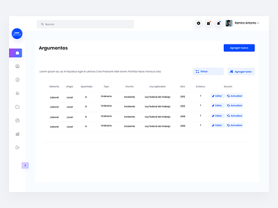 Table design minimal responsive ui uiux web