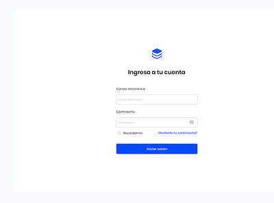 Login design minimal responsive ui web