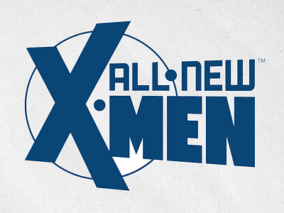 All New X-Men logo logo x men