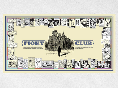 Fight Club board game fight club game palahniuk