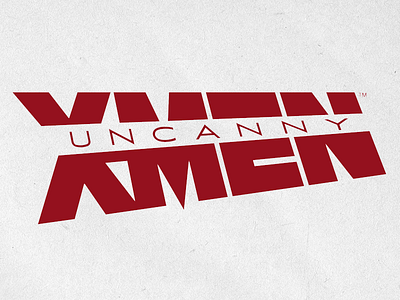 Uncanny X-Men logo logo x men