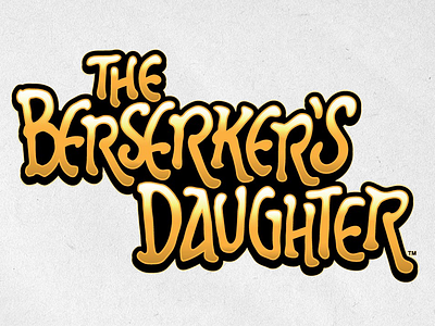 The Berserker's Daughter logo berserkers daughter comics logo