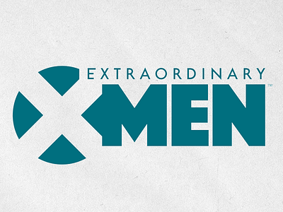 Extraordinary X-Men logo comics logo marvel x men