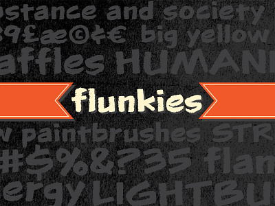 Flunkies BB font