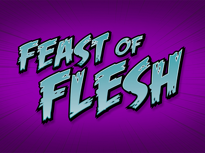 Feast of Flesh BB font blambot font horror sans