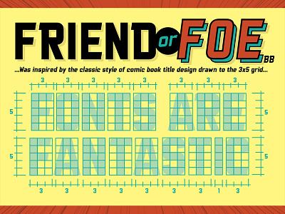 Friend or Foe BB font